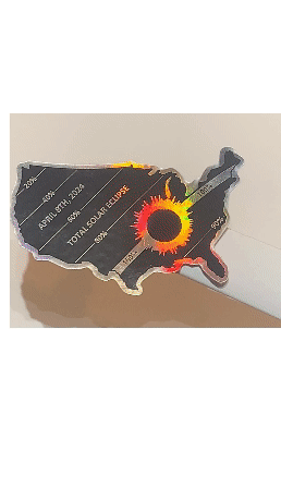 Sticker |Total Solar Eclipse 2024 | USA Stickers