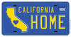 Sticker | California License Plate | Home - The Heart Sticker Company