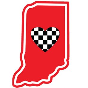 Sticker | Heart in Indiana - The Heart Sticker Company