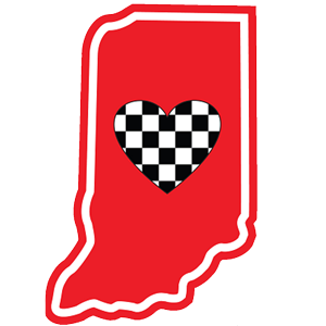 Sticker | Heart in Indiana - The Heart Sticker Company