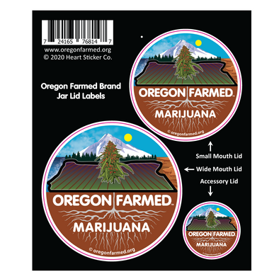 Oregon Farmed Mason Jar Lids