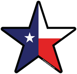 Sticker | Texas Lone Star - The Heart Sticker Company