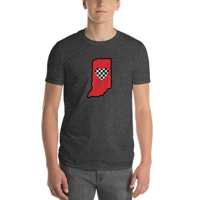 T-Shirt | Heart in Indiana | Short Sleeve - The Heart Sticker Company