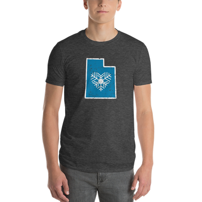 T-Shirt | Heart in Utah | Short Sleeve - The Heart Sticker Company