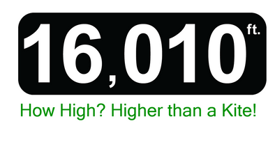 16,010ft: Higher than a Kite