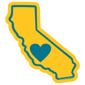 Heart in California (central)