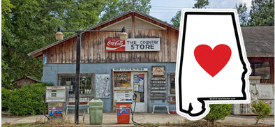 Heart in Alabama country store