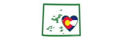 Heart in Colorado Design Origin