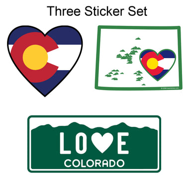 Heart in Colorado – Heart Sticker Company