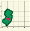 Sticker | Heart in New Jersey | Vinyl Decal