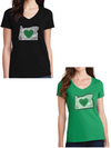 T-Shirt | Heart in Oregon | Ladies - The Heart Sticker Company