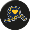 Alaska - Alaska Love Magnet - The Heart Sticker Company