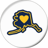 Alaska - Alaska Love Magnet - The Heart Sticker Company
