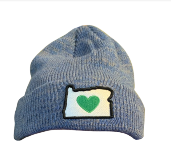 Heart in Oregon Trucker Hat – Heart Sticker Company