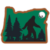 Sticker | Bigfoot in Oregon (Sasquatch) - The Heart Sticker Company