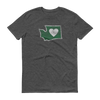 T-Shirt | Heart in Washington | Mens - The Heart Sticker Company