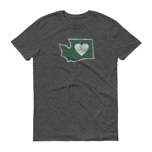 T-Shirt | Heart in Washington | Mens - The Heart Sticker Company