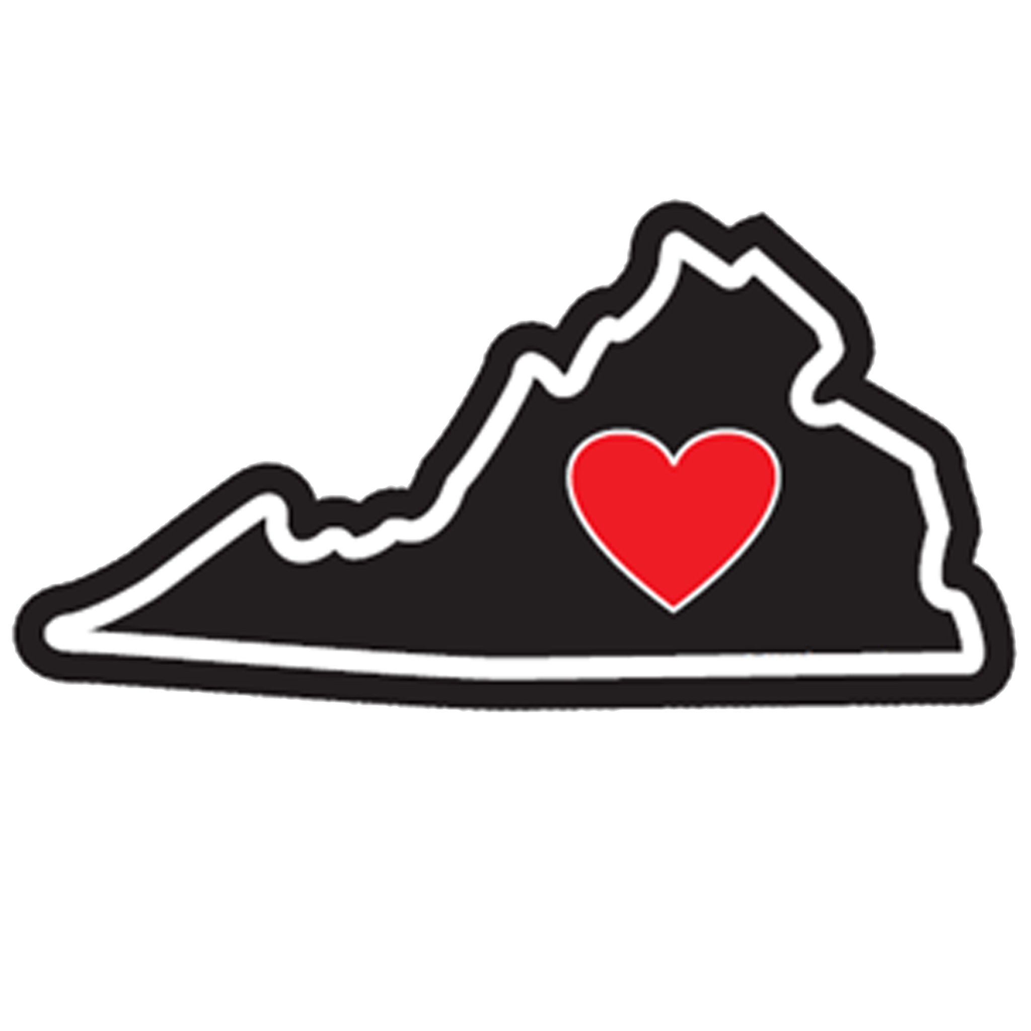 Virginia Shape Fun Virginia State Shape