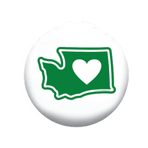 Buttons | Heart in Washington | Traveler's Bundle - The Heart Sticker Company