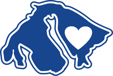 Sticker | Heart on Orcas Island - The Heart Sticker Company