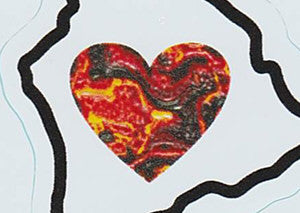 Sticker | Heart in Hawaii - The Heart Sticker Company