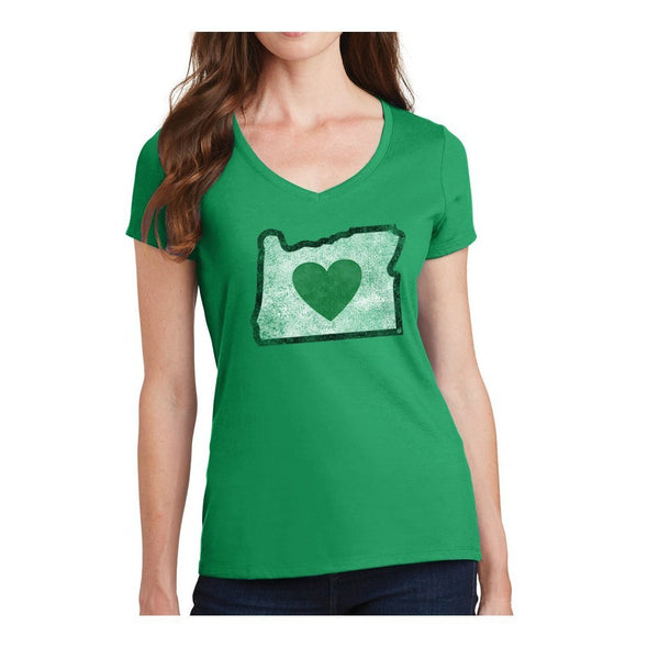 T-Shirt | Heart in Oregon | Ladies - The Heart Sticker Company