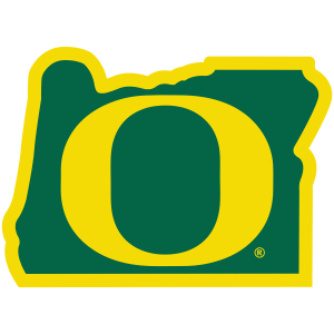 Sticker | Ducks "O" in Oregon - The Heart Sticker Company