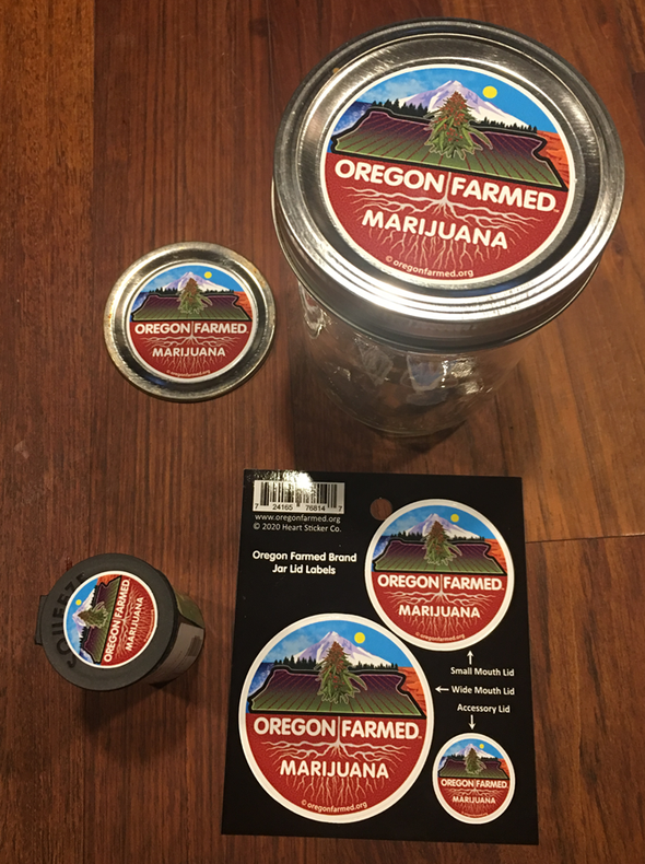 Oregon Farmed Mason Jar Lids