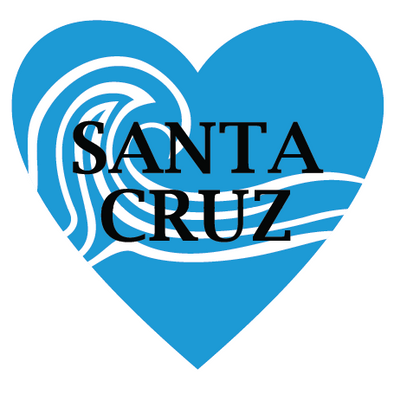 Sticker | Santa Cruz | In My Heart - The Heart Sticker Company
