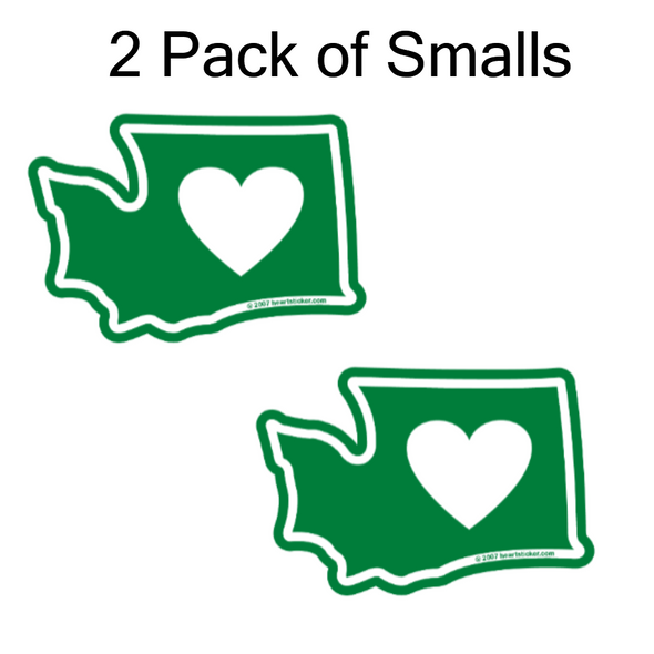 Sticker | Heart in Washington | Multi Options - The Heart Sticker Company