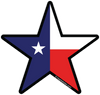 Sticker | Texas Lone Star - The Heart Sticker Company