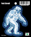 Yeti Stroll Sticker - The Heart Sticker Company