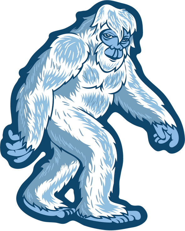 Yeti Stroll Sticker - The Heart Sticker Company