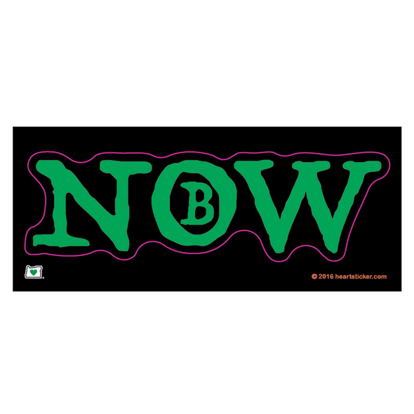 Sticker | B in the Now | Puzzle - The Heart Sticker Company