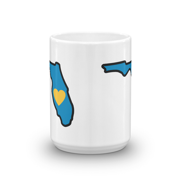 Drinkware | Heart in Florida | Coffee Mug - The Heart Sticker Company