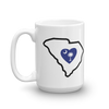 Drinkware | Heart in South Carolina | Coffee Mug - The Heart Sticker Company