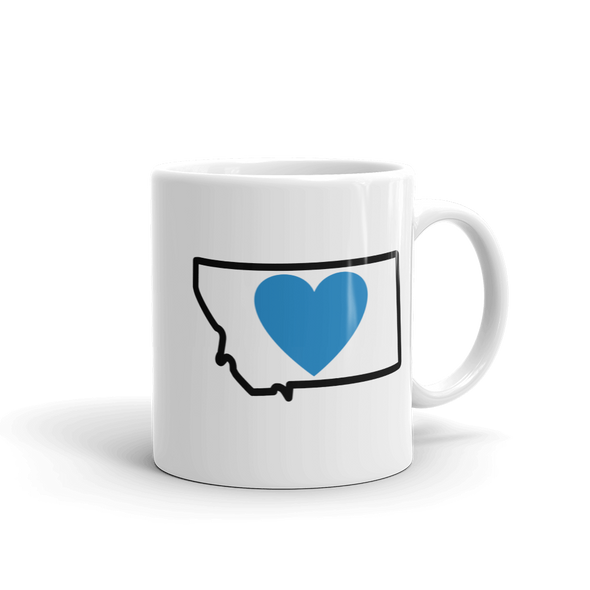 Drinkware | Heart in Montana | Coffee Mug - The Heart Sticker Company