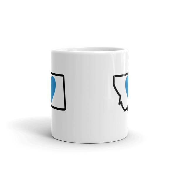 Drinkware | Heart in Montana | Coffee Mug - The Heart Sticker Company