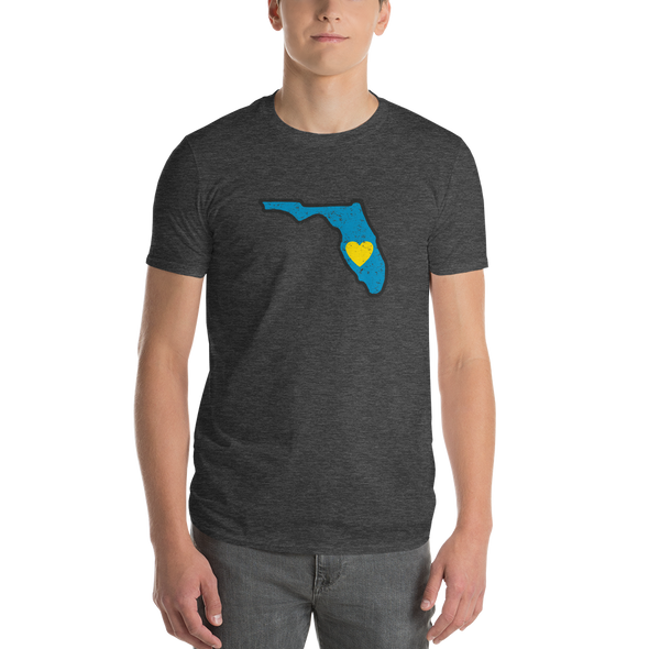 T-Shirt | Heart in Florida | Short Sleeve - The Heart Sticker Company