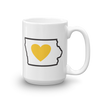 Drinkware | Heart in Iowa | Coffee Mug - The Heart Sticker Company