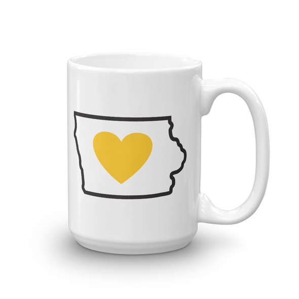 Drinkware | Heart in Iowa | Coffee Mug - The Heart Sticker Company