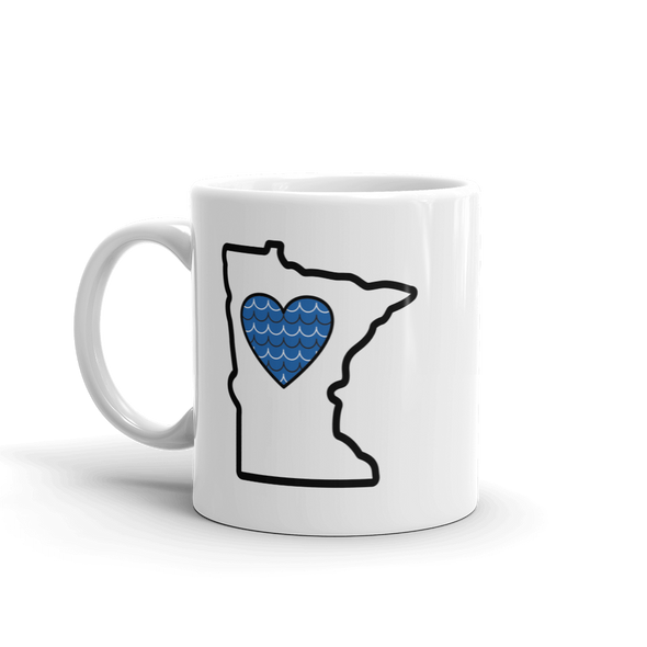 Drinkware | Heart in Minnesota | Coffee Mug - The Heart Sticker Company
