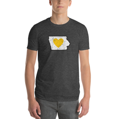 T-Shirt | Heart in Iowa | Short Sleeve - The Heart Sticker Company