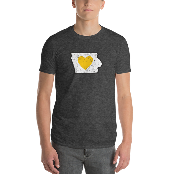 T-Shirt | Heart in Iowa | Short Sleeve - The Heart Sticker Company