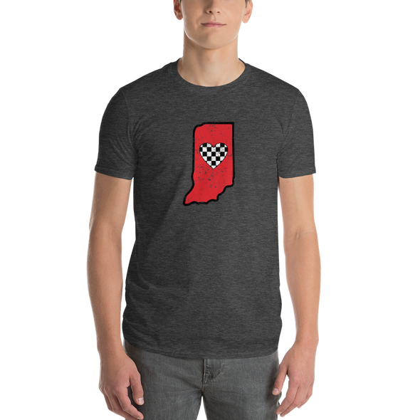 T-Shirt | Heart in Indiana | Short Sleeve - The Heart Sticker Company
