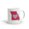 Drinkware | Heart in Missouri | Coffee Mug - The Heart Sticker Company