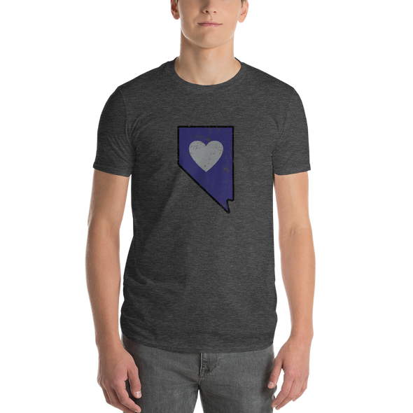 T-Shirt | Heart in Nevada | Short Sleeve - The Heart Sticker Company