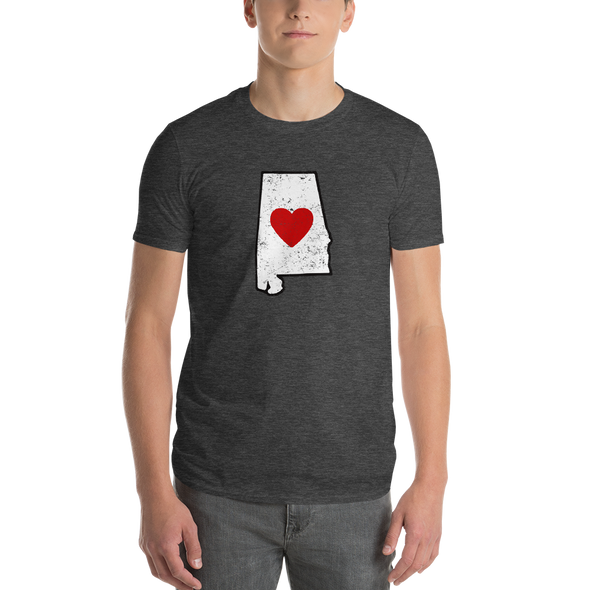 T-Shirt | Heart in Alabama | Short Sleeve - The Heart Sticker Company