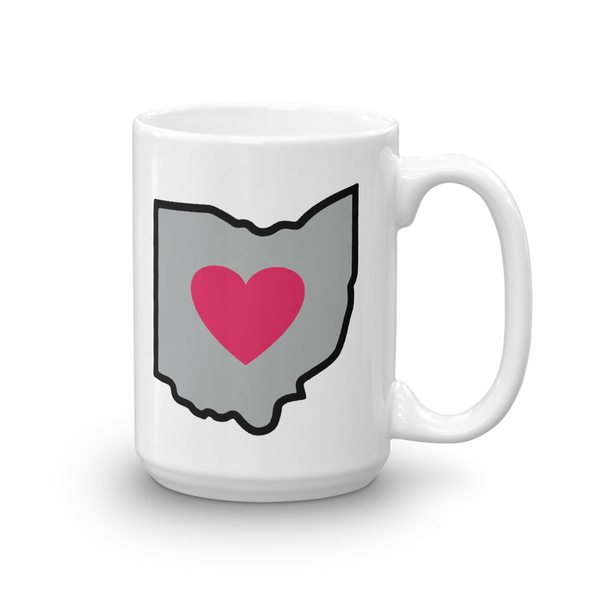 Drinkware | Heart in Ohio | Coffee Mug - The Heart Sticker Company
