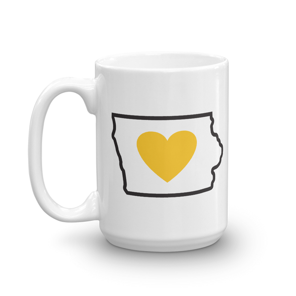 Drinkware | Heart in Iowa | Coffee Mug - The Heart Sticker Company